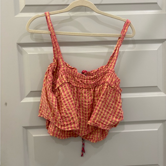 Pink Checkered Top - Picture 3 of 3